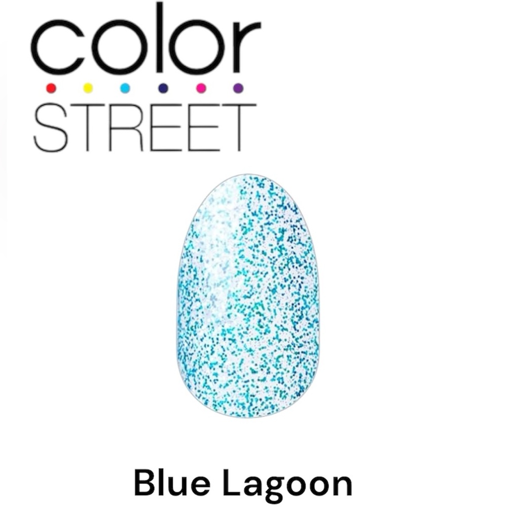 3 FOR $35: COLOR STREET Nail Strips - Blue Lagoon